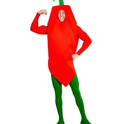 Feestbazaar Rode Peper Paprika Kostuum