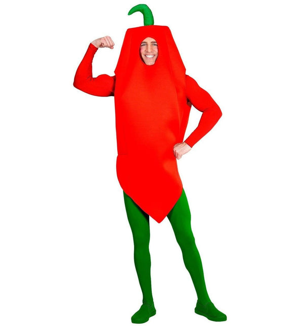 Feestbazaar Rode Peper Paprika Kostuum