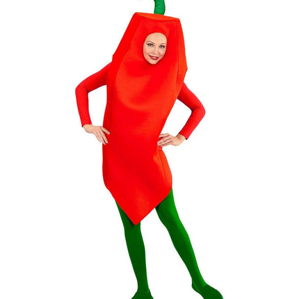 Feestbazaar Rode Peper Paprika Kostuum