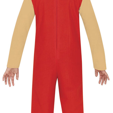 Feestbazaar Rode Sonic Knuckles Outfit Kind