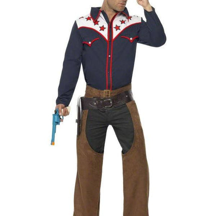 Feestbazaar Rodeo Cowboy kostuum man