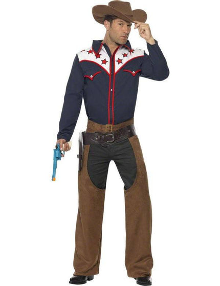 Feestbazaar Rodeo Cowboy kostuum man