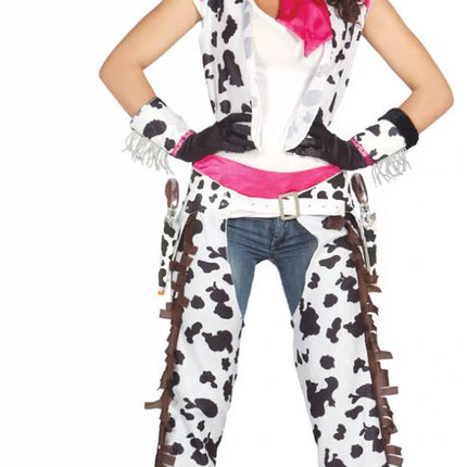 Feestbazaar Rodeo Cowgirl kostuum dames
