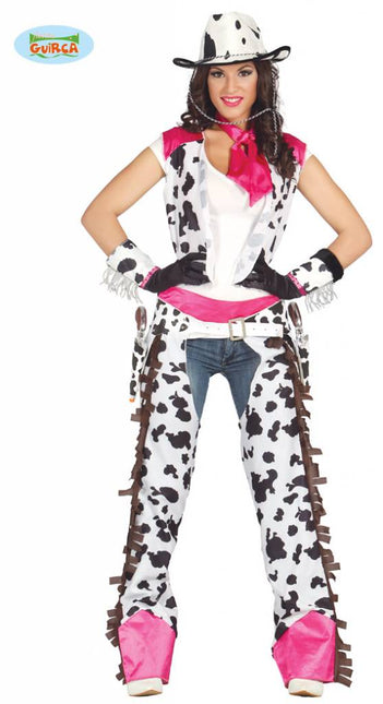 Feestbazaar Rodeo Cowgirl kostuum dames