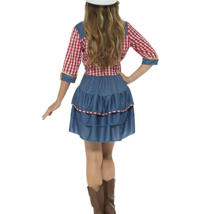 Feestbazaar Rodeo Doll Cowboy kostuum vrouwen