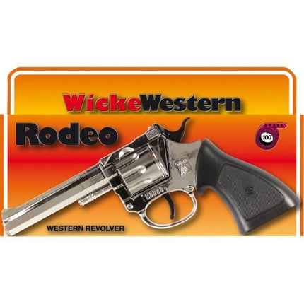 Feestbazaar Rodeo Klappertjes Pistool - 100 Schots