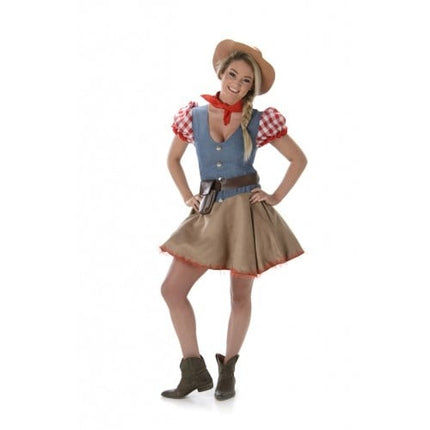 Feestbazaar Rodeo Kostuum Texas Dames