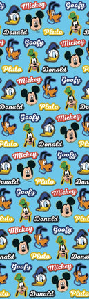 Feestbazaar Rol Cadeaupapier Disney Mickey Goofy Donald