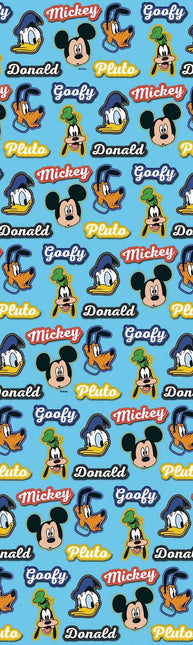 Feestbazaar Rol Cadeaupapier Disney Mickey Goofy Donald