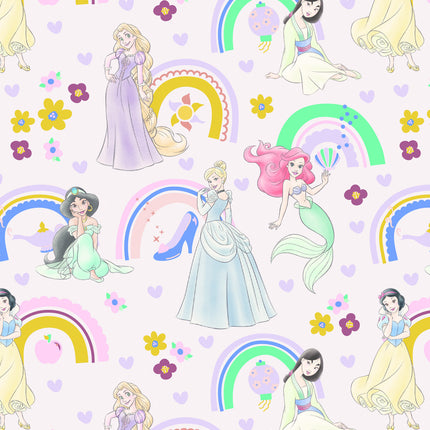 Feestbazaar Rol Cadeaupapier Prinsessen Disney roze