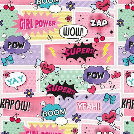 Feestbazaar Rol Inpakpapier Girl Power
