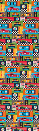 Feestbazaar Rol Inpakpapier Race Auto