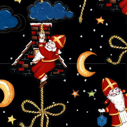 Feestbazaar Rol Inpakpapier Sinterklaas diverse dessins