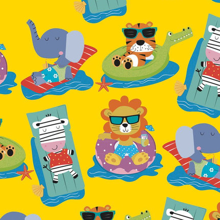 Feestbazaar Rol Inpakpapier Summer Jungle
