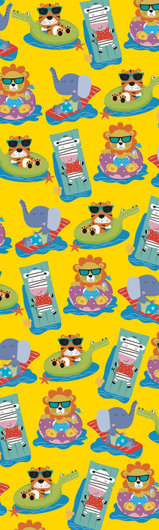 Feestbazaar Rol Inpakpapier Summer Jungle