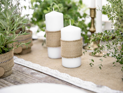 Feestbazaar Rol Jute Decoratie Lint (5m)