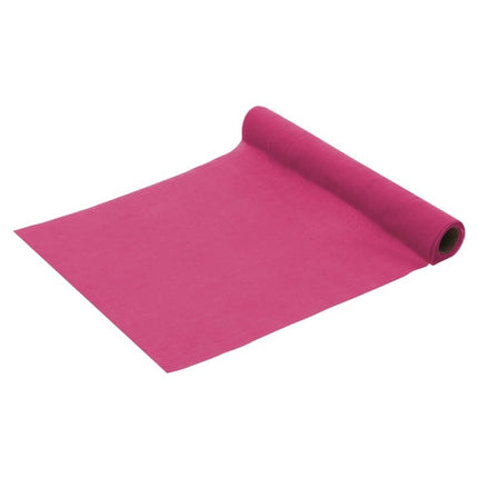 Feestbazaar Rol Tafelloper Framboos Kleur (3m)