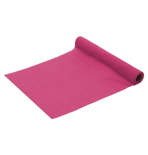 Feestbazaar Rol Tafelloper Framboos Kleur (3m)