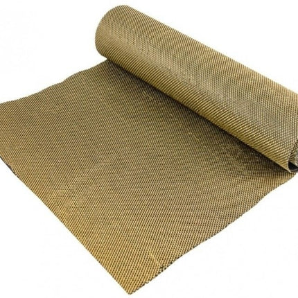 Feestbazaar Rol Tafelloper Glossy Zwart/Goud (5m)