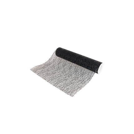 Feestbazaar Rol Tafelloper Zwart Glitter (500x30cm)