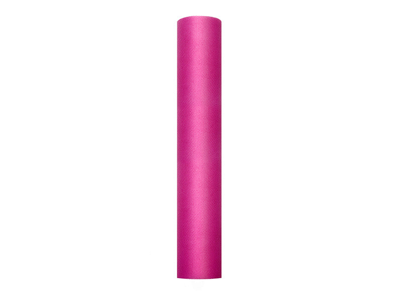 Feestbazaar Rol Tule Fuchsia (9m x 0.3m)