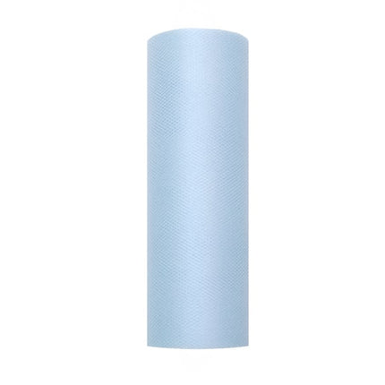 Feestbazaar Rol Tule Hemelsblauw (9m x 0.15m)