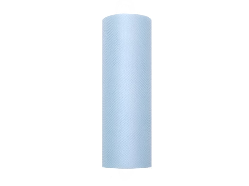 Feestbazaar Rol Tule Hemelsblauw (9m x 0.15m)