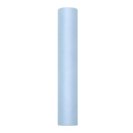 Feestbazaar Rol Tule Hemelsblauw (9m x 0.3m)