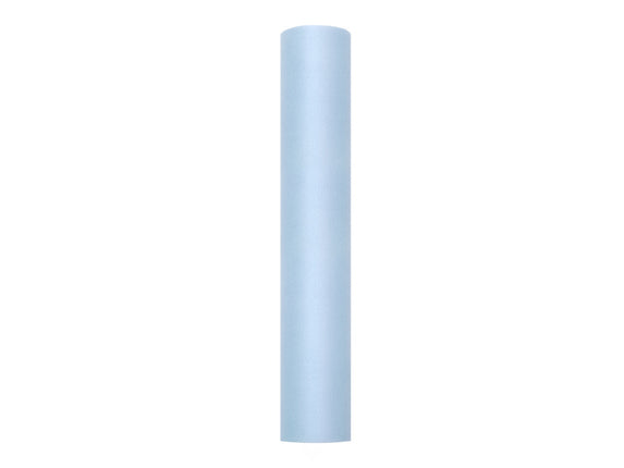 Feestbazaar Rol Tule Hemelsblauw (9m x 0.3m)
