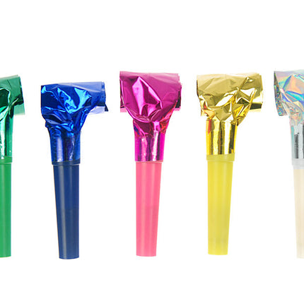 Feestbazaar Roltongen Metallic Multikleur (120st)