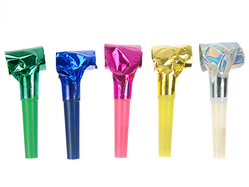 Feestbazaar Roltongen Metallic Multikleur (120st)