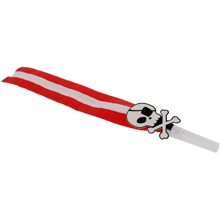 Feestbazaar Roltongen Pirate Party Doodshoofd (6st)