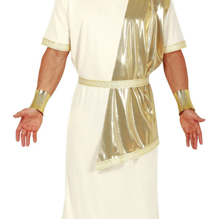Feestbazaar Romeinse Toga Heren Goud
