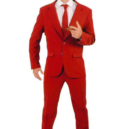 Feestbazaar Rood Kostuum Red Ronny