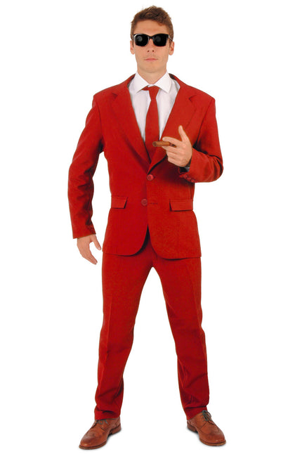 Feestbazaar Rood Kostuum Red Ronny