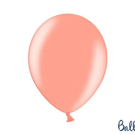Feestbazaar Rosé Gouden Metallic Ballonnen - 100 Stuks