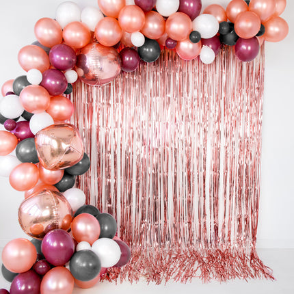 Feestbazaar Rosé Gouden Metallic Ballonnen - 50 Stuks