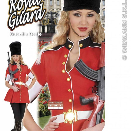 Feestbazaar Royal Gard dames kostuum