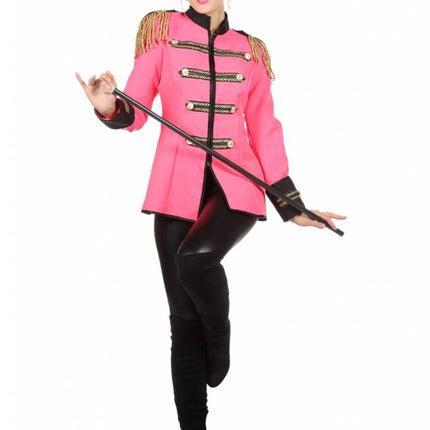 Feestbazaar Roze Circus jas toppers