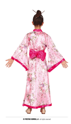 Feestbazaar Roze Kimono Kind