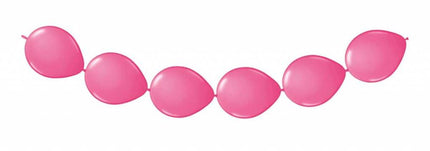 Feestbazaar Roze Knoopballonnen - 3 meter
