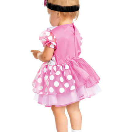 Feestbazaar Roze Minnie Mouse Outfit Baby