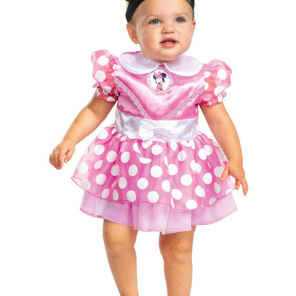Feestbazaar Roze Minnie Mouse Outfit Baby