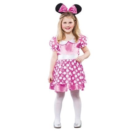Feestbazaar Roze Muismeisje kostuum