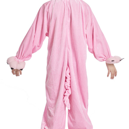 Feestbazaar Roze panter pakje pluche