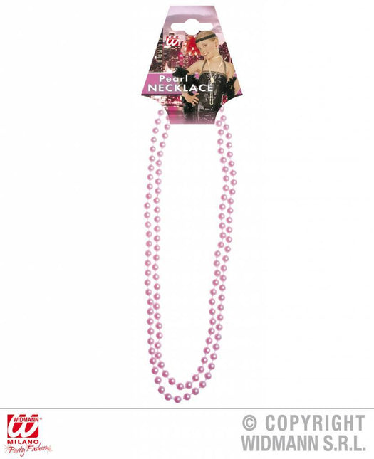 Feestbazaar Roze Parelketting