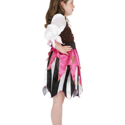 Feestbazaar Roze piraten verkleedkleding kind