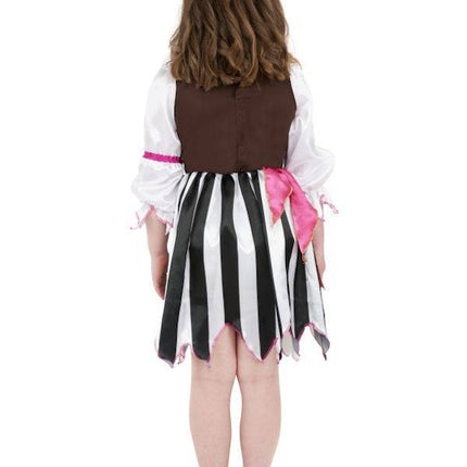 Feestbazaar Roze piraten verkleedkleding kind