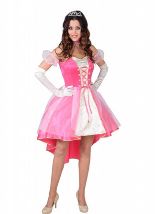 Feestbazaar Roze Prinses Jurk Vrouw
