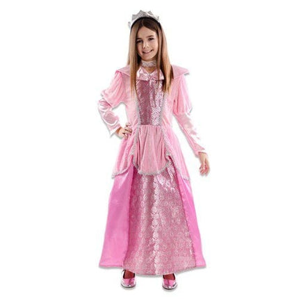 Feestbazaar Roze Prinsessenjurk Amalia